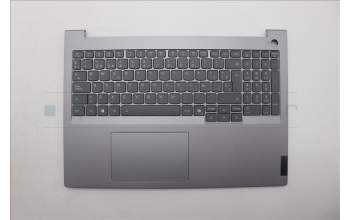 Lenovo 5CB1S00326 C-Cover with keyboard, Spanish, Arctic Grey, Backlight, H-series, UK