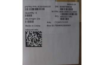 Lenovo 5CB1S00331 Tastatur inkl. Topcase ASM_UK W21SK AG BL H