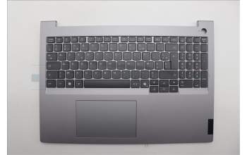 Lenovo 5CB1S00344 C-Cover with keyboard, French, Arctic Grey, Non-Backlight, U-series, US
