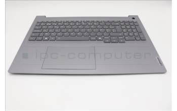 Lenovo 5CB1S00373 C-Cover with keyboard, Belgian, Arctic Grey, Backlight, U-series, UK