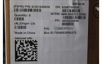 Lenovo 5CB1S00830 C-Cover with keyboard, Greek, Arctic Grey, Backlight, U-series, US