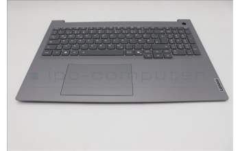 Lenovo 5CB1S00831 C-Cover with keyboard, German, Arctic Grey, Backlight, U-series, UK