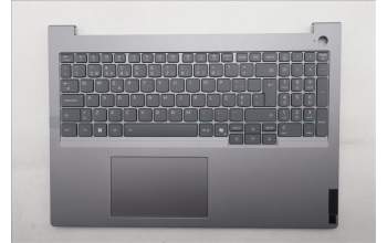 Lenovo 5CB1S00840 C-Cover with keyboard, Portuguese, Arctic Grey, Backlight, U-series, UK