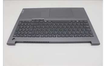Lenovo 5CB1S00843 C-Cover with keyboard, Spanish, Arctic Grey, Backlight, U-series, UK