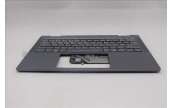 Lenovo 5CB1S01171 C-Cover with keyboard, UK English, Luna Grey, Backlight, Non-FingerPrint, UK