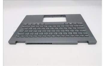Lenovo 5CB1S01176 C-Cover with keyboard, Portuguese, Luna Grey, Backlight, Non-FingerPrint, UK