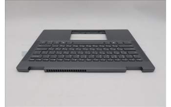Lenovo 5CB1S01181 C-Cover with keyboard, Russian, Luna Grey, Backlight, Non-FingerPrint, US