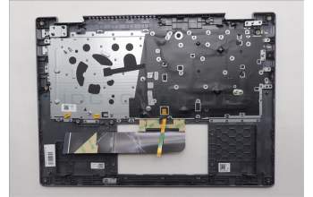 Lenovo 5CB1S01182 C-Cover with keyboard, French, Luna Grey, Backlight, Non-FingerPrint, US