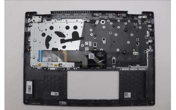 Lenovo 5CB1S02765 C-Cover with keyboard, Switzerland, Luna Grey, Backlight, Non-FingerPrint, UK