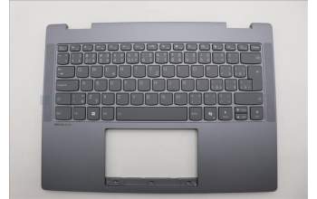 Lenovo 5CB1S02769 C-Cover with keyboard, Czech Slovakian, Luna Grey, Backlight, Non-FingerPrint, UK