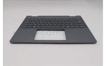 Lenovo 5CB1S02802 C-Cover with keyboard, French, Luna Grey, Non-FingerPrint, US