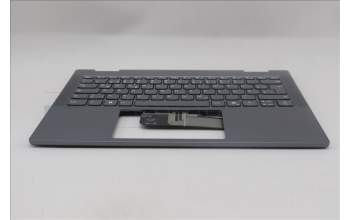 Lenovo 5CB1S02803 C-Cover with keyboard, German, Luna Grey, Non-FingerPrint, UK
