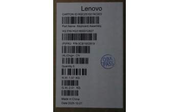 Lenovo 5CB1S02819 C-Cover with keyboard, Belgian, Luna Grey, Non-FingerPrint, UK