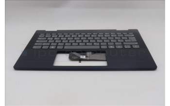 Lenovo 5CB1S02864 C-Cover with keyboard, German, Cosmic Blue, Backlight, Non-FingerPrint, UK
