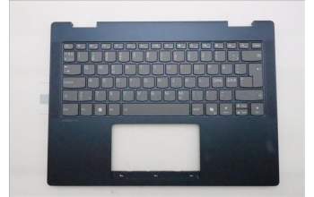 Lenovo 5CB1S02878 C-Cover with keyboard, Nordic, Cosmic Blue, Backlight, Non-FingerPrint, UK