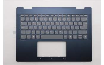 Lenovo 5CB1S02883 C-Cover with keyboard, Slovenian, Cosmic Blue, Backlight, Non-FingerPrint, UK