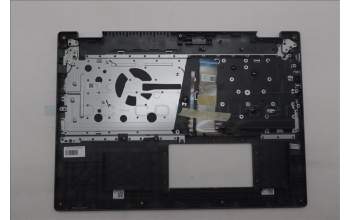 Lenovo 5CB1S05075 C-Cover with keyboard, Italian, Luna Grey, Backlight, Non-FingerPrint, UK