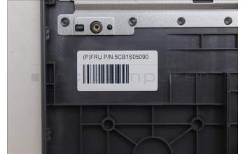 Lenovo 5CB1S05090 C-Cover with keyboard, Greek, Luna Grey, Backlight, Non-FingerPrint, US