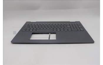 Lenovo 5CB1S05094 C-Cover with keyboard, Belgian, Luna Grey, Backlight, Non-FingerPrint, UK