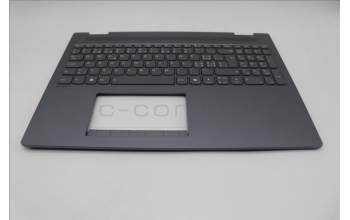 Lenovo 5CB1S05097 C-Cover with keyboard, Switzerland, Luna Grey, Backlight, Non-FingerPrint, UK