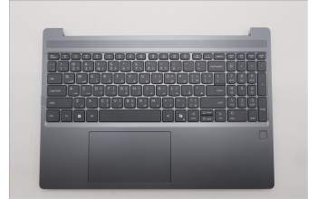 Lenovo 5CB1S05141 C-Cover with keyboard, Arabic, Luna Grey, Non-Backlight, FingerPrint, US