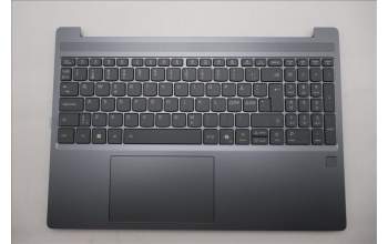 Lenovo 5CB1S05190 C-Cover with keyboard, Nordic, Luna Grey, Backlight, FingerPrint, UK