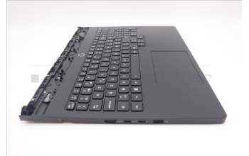 Lenovo 5CB1S11817 C-Cover with keyboard, Belgian, Eclipse Black, RGB Backlight, UK
