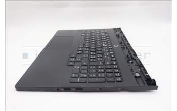 Lenovo 5CB1S11820 C-Cover with keyboard, Czech Slovakian, Eclipse Black, RGB Backlight, UK
