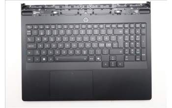 Lenovo 5CB1S11836 C-Cover with keyboard, Nordic, Eclipse Black, RGB Backlight, UK