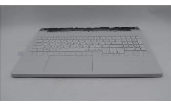 Lenovo 5CB1S11846 C-Cover with keyboard, English, Glacier White, RGB Backlight, US
