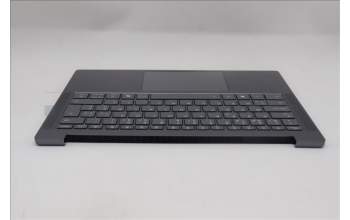 Lenovo 5CB1S11855 C-Cover with keyboard, Belgian, Luna Grey, Backlight, UK