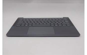Lenovo 5CB1S11857 C-Cover with keyboard, Czech Slovakian, Luna Grey, Backlight, UK