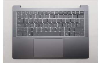 Lenovo 5CB1S11876 C-Cover with keyboard, Spanish, Luna Grey, Backlight, UK