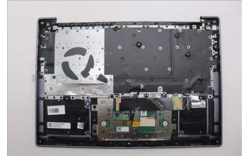 Lenovo 5CB1S11877 C-Cover with keyboard, Switzerland, Luna Grey, Backlight, UK