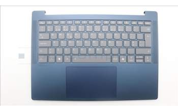 Lenovo 5CB1S11903 C-Cover with keyboard, Portuguese, Cosmic Blue, Backlight, UK