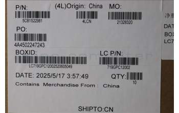 Lenovo 5CB1S22981 COVER L 83LY STRIP_COVER_IPS