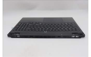 Lenovo 5CB1S24056 C-Cover with keyboard, English, Eclipse Black, RGB Backlight, Anodizing Sandblasting, US