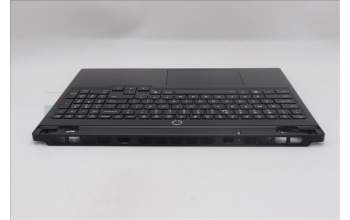 Lenovo 5CB1S24057 C-Cover with keyboard, US English Euro, Eclipse Black, RGB Backlight, Anodizing Sandblasting, US