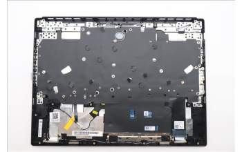 Lenovo 5CB1S24094 C-Cover with keyboard, Hungarian, Eclipse Black, White Backlight, Anodizing Sandblasting, UK
