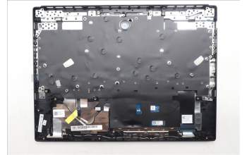 Lenovo 5CB1S31063 C-Cover with keyboard, Czech Slovakian, Eclipse Black, White Backlight, Painting, UK