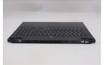 Lenovo 5CB1S31063 C-Cover with keyboard, Czech Slovakian, Eclipse Black, White Backlight, Painting, UK