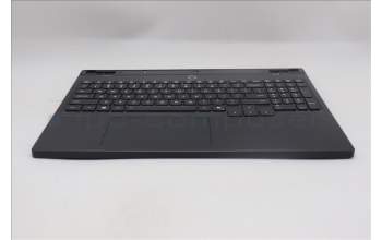Lenovo 5CB1S31064 C-Cover with keyboard, English, Eclipse Black, White Backlight, Painting, US