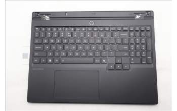 Lenovo 5CB1S31065 C-Cover with keyboard, US English Euro, Eclipse Black, White Backlight, Painting, US