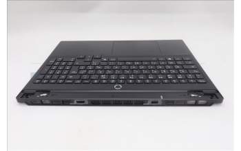Lenovo 5CB1S31067 C-Cover with keyboard, French Arabic, Eclipse Black, White Backlight, Painting, UK