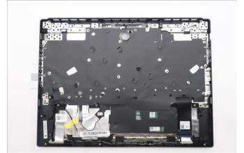 Lenovo 5CB1S31079 C-Cover with keyboard, Portuguese, Eclipse Black, White Backlight, Painting, UK