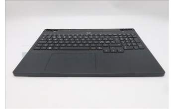 Lenovo 5CB1S31083 C-Cover with keyboard, Switzerland, Eclipse Black, White Backlight, Painting, UK