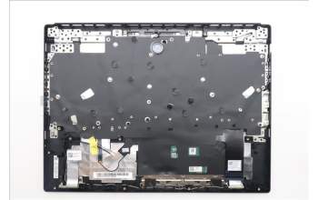 Lenovo 5CB1S31087 C-Cover with keyboard, UK English, Eclipse Black, White Backlight, Painting, UK
