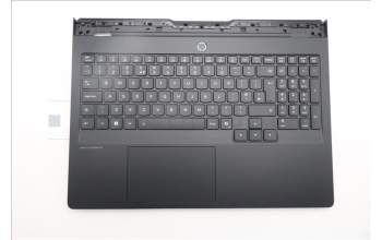 Lenovo 5CB1S31111 C-Cover with keyboard, UK English, Eclipse Black, White Backlight, UK