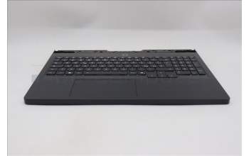 Lenovo 5CB1S31119 C-Cover with keyboard, Italian, Eclipse Black, White Backlight, UK