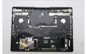 Lenovo 5CB1S31127 C-Cover with keyboard, Spanish, Eclipse Black, White Backlight, UK